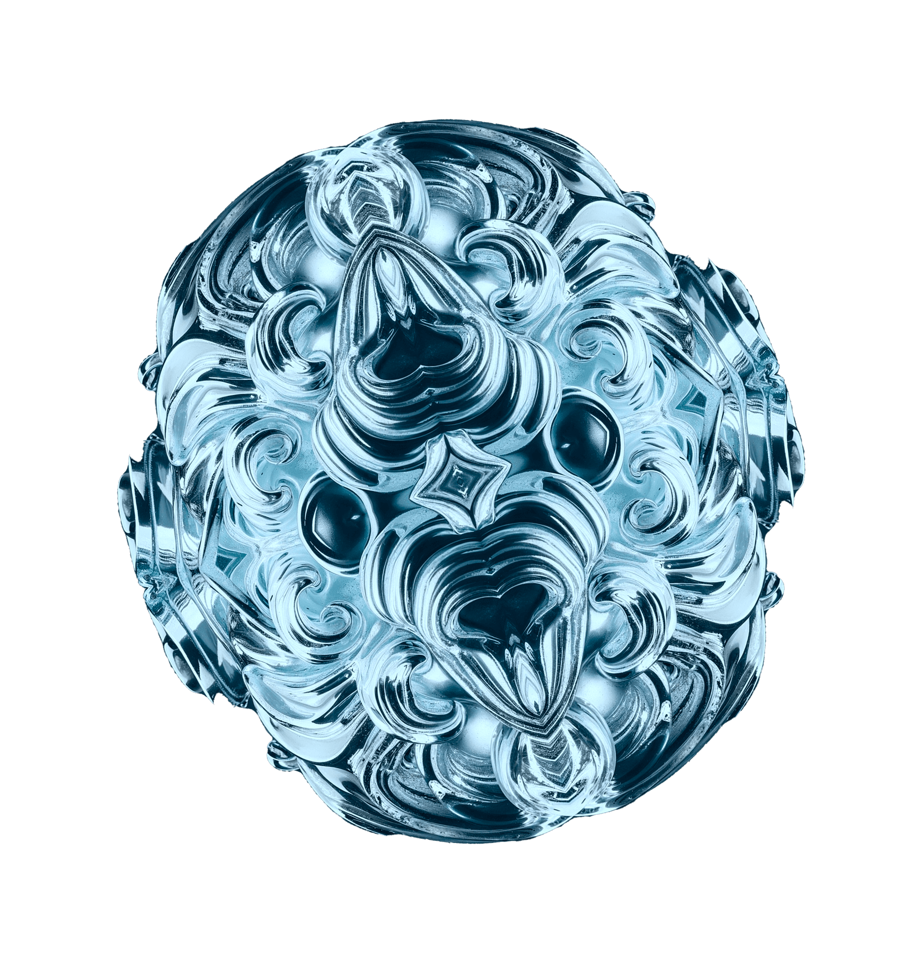 Glass Sculpture Image. Design por Design Garage. Alterado por Viviana Sousa.